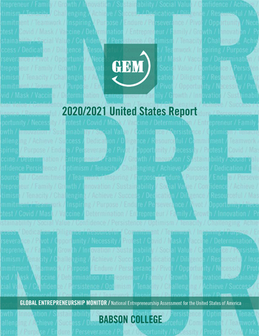 《全球创业观察》2020/2021年美国报告:美国国家创业评估
